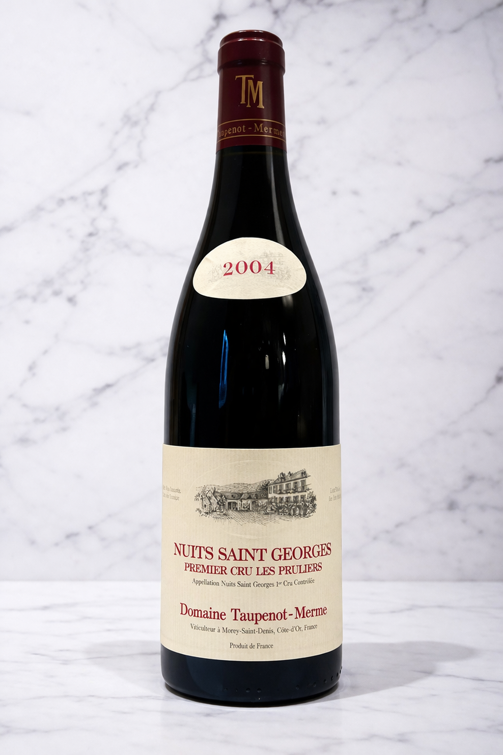 Nuits-Saint-Georges 1er Cru Les Pruliers – Domaine Taupenot-Merme – 2004