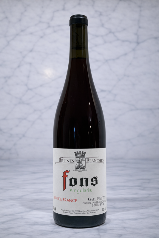 Fons Singularis – Brunes Blanches Rouge 2021 – Domaine Gaël Petit