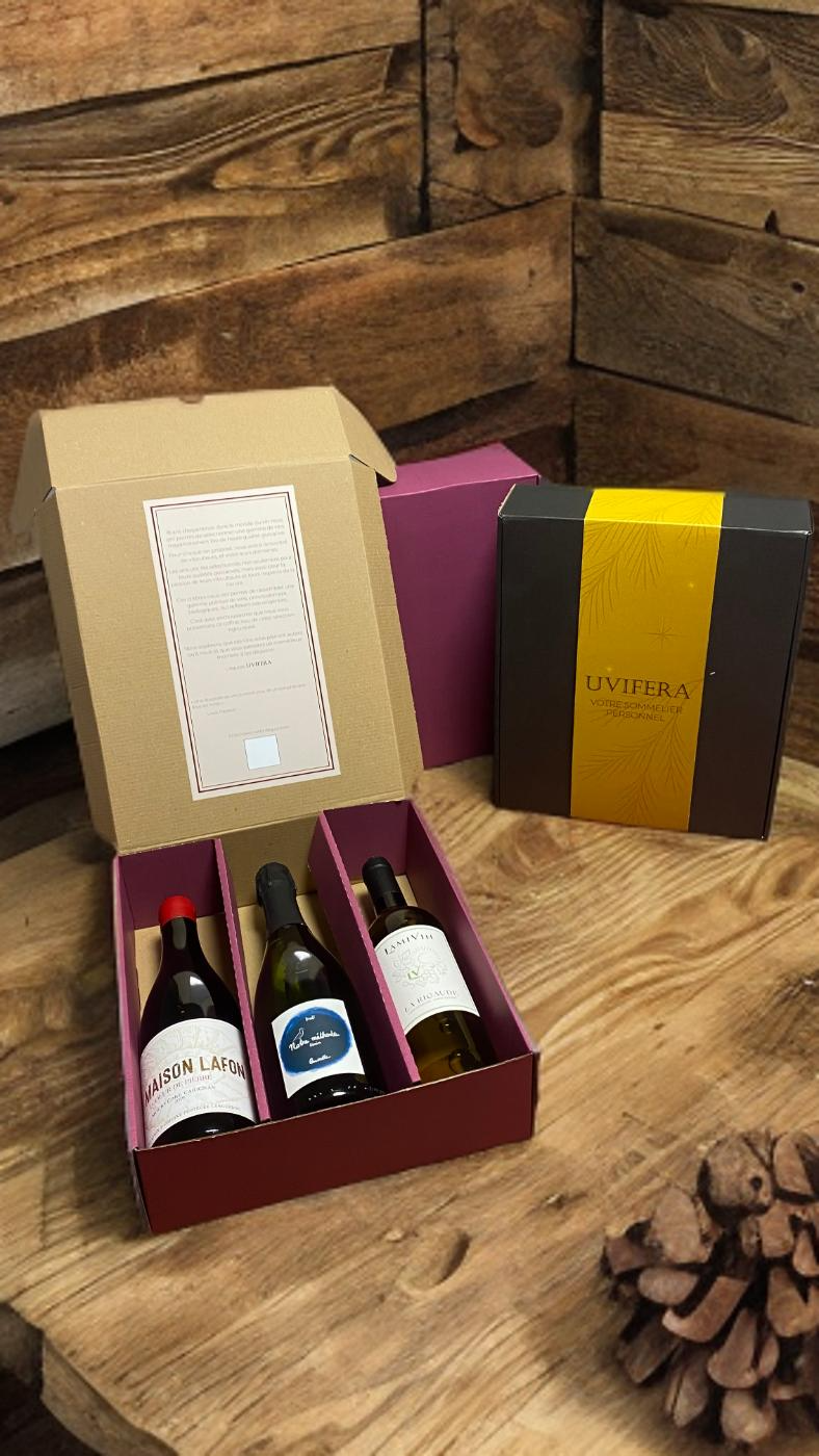 Le Coffret 3 Bouteilles " Le Gout avant l'étiquette"