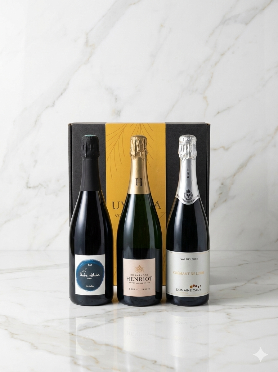 Le Coffret 3 Bouteilles " Tous les gouts des bulles "