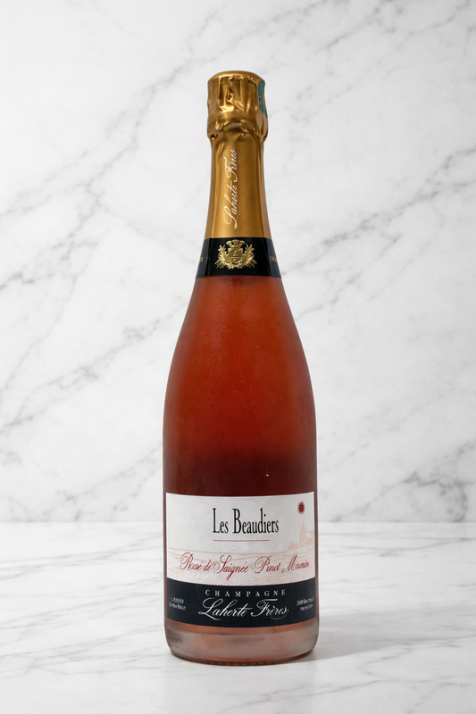 Les Beaudiers – Rosé de Saignée – Champagne Laherte Frères