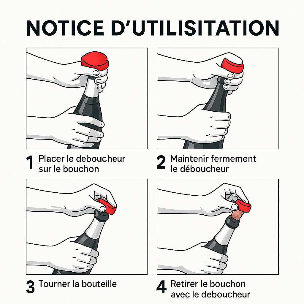 Bagues à  Champagne - vin effervescent "Capsule"